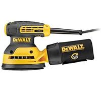 DEWALT Lijadora Rotorbital 280W Ø125mm, 8,000-12,000 OPM, Motor Velocidad Variable, Diseño Compacto, Baja Vibración para Uso Prolongado, DWE6423-QS