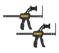 DEWALT DWS5026-XJ - Juego de Mordazas para Raíl Guía, Compatible con Raíl guía 1m DWS5021, Raíl guía 1,5m DWS5022, Raíl guía 2,6m DWS5023, Accesorio de Precisión