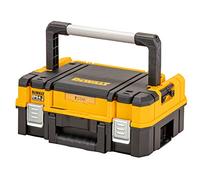 DEWALT DWST83344-1 - Maleta de almacenamiento para herramientas TSTAK, resistente al agua y al polvo, con asa de aluminio, Max. capacidad de carga: 30kg, Medidas 440x332x163mm