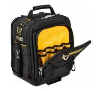 DEWALT DWST83524-1 - Bolsa de 11” TOUGHSYSTEM 2.0, Máxima resistencia al desgaste, Acceso 360°, Más de 30 bolsillos, Asa ergonómica y correa acolchada para el hombro