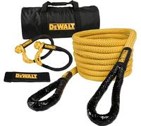 DEWALT DXBC90006 Kit de recuperación de Cuerda de Remolque cinética de Alta Resistencia de 7/8 Pulgadas x 30 pies con 2 grilletes Suaves (Resistencia a la Rotura de 29 Libras)