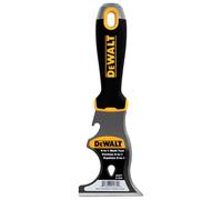 DEWALT DXTT-2-200 - Herramienta pintor 9 en 1, raspador recto, curvado, gubia, limpiador rodillos, abrelatas, abrebotellas, sacaclavos, destornillador, martillo, acero carbono, mango de agarre suave