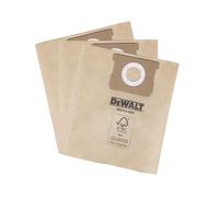 DEWALT DXVA19-4204 - Bolsas de polvo con fácil fijación para una mínima interrupción de la limpieza, solo para recogida en seco.
