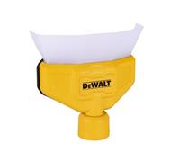 DEWALT El colector de Polvo DXVA00-1500E Tiene un diseño de Embudo para una máxima Captura de residuos. Un Sello de Goma no Solo Evita daños, Sino Que también Garantiza un Ajuste Seguro. El diseño