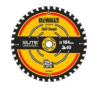 DeWalt Hoja de sierra circular DT10303-QZ Ø184mm 16mm 1.65mm 40 dientes