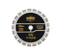 DEWALT Elite Serie Asfalto Diamante Segmentado Rueda 350 x 25.4mm