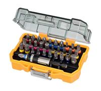 DeWalt - Juego 32 puntas DT7926-XJ 25 mm (Pz, Ph, Pl, Torx, Torx de seguridad) con adaptador y clip