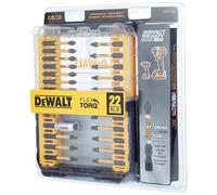 DEWALT FlexTorq - Juego de Puntas de Destornillador de Impacto, 22 Piezas (DWA2FTS22IR)
