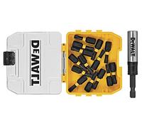 DEWALT FlexTorq - Juego de puntas de destornillador de impacto, Torx, 1/4 pulgadas x 1 pulgada, 15 piezas (DWA3HLD1TX25-15)