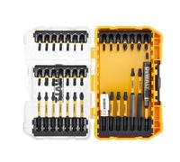 DEWALT FLEXTORQ juego puntas atornillar 37 piezas TOUGHCASE+, DT70732T-QZ | 37 puntas en TOUGHCASE+ con puntas aptas para impacto, almacenamiento modular y manguito magnético.