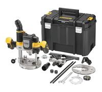 DeWalt DCW620NT 18V XR - Router de inmersión inalámbrico sin escobillas de 1/2 pulgada en funda de transporte profunda Tstak VI