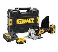 Dewalt - Fresadora de láminas 18 V XR sin escobillas + 2 baterías 5 Ah + cargador + estuche T-STAK - Dewalt - DCW682P2-QW