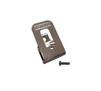 DeWalt Gancho para cinturón + tornillo - Gancho para herramientas - Negro - Latón - Cobre, Zinc - Moderno - Montaje en cinturón