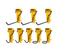 DeWalt – Gancho para herramientas de mano – Paquete de 8 ganchos de pared resistentes