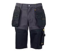 DEWALT Hamden - Pantalones Cortos (Talla 42), Color Gris y Negro