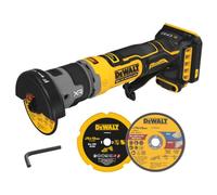 DEWALT Herramienta compacta de corte XR 18V sin escobillas de 76 mm para cortes rápidos y precisos, solo herramienta, DCG430N-XJ