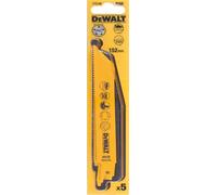 DeWALT Hoja de demolición para madera con clavos, 152 mm (5 piezas) DT2345