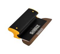 DEWALT Hoja de desnatado para paneles de yeso, 10 pulgadas, grado profesional, construcción de aluminio extruido y acero inoxidable europeo, tapas de extremo de alto impacto, placa de yeso Gyprock,