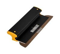 DEWALT Hoja de desnatado para paneles de yeso, 14 pulgadas, grado profesional, construcción de aluminio extruido y acero inoxidable europeo, tapas de extremo de alto impacto, placa de yeso Gyprock,