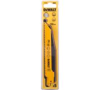 DeWALT Hoja de sierra bimetálica para madera y plástico, 152 mm (5 uds) DT2351