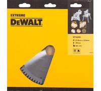 DeWALT Hoja de sierra / chapa, laminado, aluminio / TCG -5°, 216 x 30 mm, 80 dientes DT4286