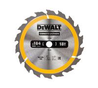 DEWALT Hoja de Sierra Circular para Construcción, 184mm, 18 Dientes, para Madre