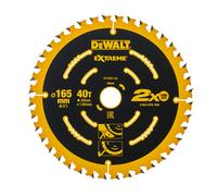 DeWALT Hoja de sierra EXTREME 165 x 20 mm, 40 dientes DT10301