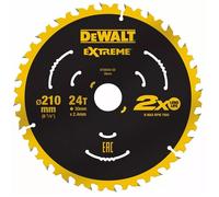DEWALT Hoja de sierra EXTREME 210x30mm, Z24 DT20432
