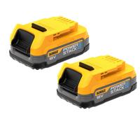 DEWALT juego de 2 x baterías 18V 1.7Ah POWERSTACK DCBP034E2