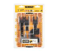 DEWALT Juego de 5 hojas para multi-herramienta oscilante, DT20761-QZ
