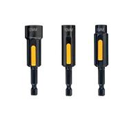 DeWALT Juego de accesorios de tuercas limpiables para llaves de impacto EXTREME IMPACT - 8, 10, 13 mm (3 piezas) DT7460