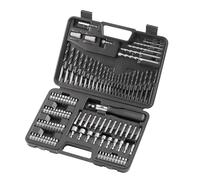 DeWalt DT0109-QZ - Juego 109 Pzs para Atornillar y Taladrar, 13 x Brocas para Madera, 13 x Brocas para Metal, 5 x Brocas Mampostería, Atornillador, 13 Puntas Ph, 14 x Puntas Pz, 12 x Puntas Planas, 6 x Torx