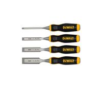 Dewalt juego de cinceles y cinceles (4 piezas, hoja lacada de acero al