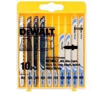 DEWALT Juego de cuchillas para madera, metal, plástico, 10 piezas DT2294