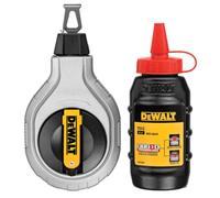 DEWALT - Juego de cuerda de 30 m con tiza roja DWHT47408-0