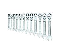 DEWALT Juego de llaves de trinquete, MM, flexible, 12 piezas (12 piezas)