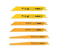 DeWalt Juego sierra de sable Mix, 6 teilig, DT2444