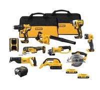 DEWALT Kit combinado de 10 herramientas de 20 V máximo (DCK1021D2)