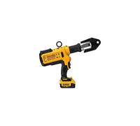 DEWALT Kit de herramientas de prensa de tuberías inalámbricas de fontanería de 20 V MAX con cabezales de crimpado, herramienta de prensa profesional para tubos de cobre y tubos de acero inoxidable, ½