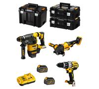 DeWALT Kit FVK381T2HD-QW 54V/18V (DCH333 + DCD996 + DCG418 + 2 x 6,0 Ah + DCB118 + 2 x TSTAK II + TSTAK VI)