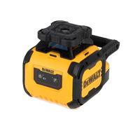 DEWALT Láser alcalino giratorio rojo, 600 m de alcance con detector, 35 horas de autonomía con pilas alcalinas, DCLE05211R-XJ