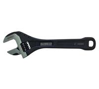 DEWALT Llave ajustable de acero de 8 pulgadas, con mandíbulas diseñadas con precisión para facilitar el movimiento mínimo de la mandíbula entre mandíbulas móviles y fijas para ajustes precisos.