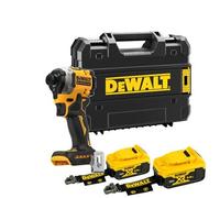 DeWALT Llave de impacto compacta inalámbrica, batería 2x 5Ah con correa DCF850P2LRT