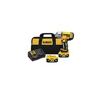 DEWALT Llave de impacto de alto par de torsión de 20 V MAX XR de 1,27 cm con kit de yunque de anillo de cerdo (DCF900P2)