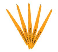 DeWALT Hoja de sierra para madera con clavos 228 mm, cortes rápidos (5 uds) DT2349