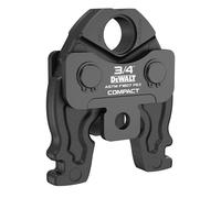 DEWALT Mandíbula de prensa compacta PEX F1807 de 3/4 pulgadas para uso con DCE210 DEWALT 20V MAX, compatible con accesorios de crimpado aprobados por ASTM F1807 ASTM F2159 (DCE215034)