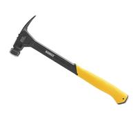 Dewalt Martillo de cara lisa de 624 g, construcción de acero de una pieza y eje de acero grueso tratado térmicamente para una durabilidad en todo el lugar de trabajo.