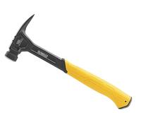 DeWalt Martillo Rip Claw cara lisa 454 g — acero de una pieza y eje tratado térmicamente