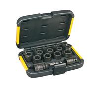 DEWALT Métrico Juego de Brocas Impacto 17 Pieza Hexagonal Simple Estándar DT7506
