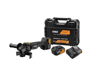 DEWALT Mini-Amoladora McLaren sin escobillas XR 18V 125mm con 2, solución accesorio ciclismo para salidas en bici